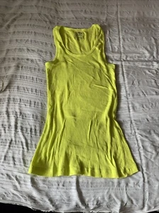 JOE BOXER Medium Neon Green Tank Top - Picture 1 of 7