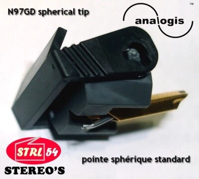 N97B N97G N97GD Stylet sphérique pr SHURE M97 N105E N97ED N97HE EJ AH GD M105E