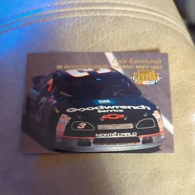 1996 Fleer Ultra #U56 Dale Earnhardt card, NASCAR HOF GM Goodwrench Service - Image 1 of 2