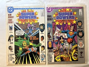 Mini serie de cómics DC Super Powers 1986 #1 y #4 - Imagen 1 de 3