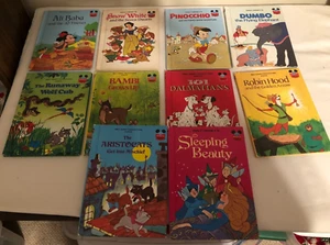 10 Disneys wunderbare Welt des Lesens HC-Bücher - Mickey Mouse & Freunde - 1970er - Bild 1 von 4