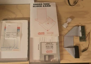 Micro-Time Clock Card for Atari ST in original box - Afbeelding 1 van 8