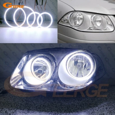 For Volkswagen VW Jetta City Ultra Bright COB Led Angel Eyes Kit Halo Rings - Изображение 1 из 4