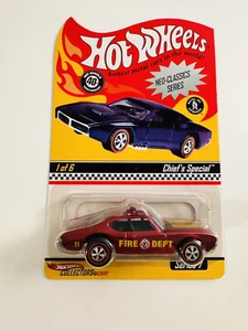 Hot Wheels 2007 RLC Neo-Classics CHIEF'S SPECIAL Fire Dept #9900/10000 - Picture 1 of 6