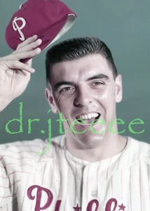 Curt Simmons PHILADEPHIA PHILLIES - 4x5 OZZIE SWEET Transparency - Picture 1 of 2
