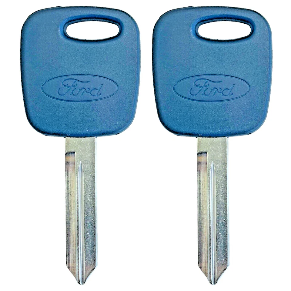2 llaves transpondedor de repuesto para Ford F-150 F150 1998 1999 2000 2001 2002 2003 Foto 1 de 1