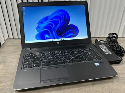 HP ZBOOK 15. G4 i7-7700HQ @ 512GB SSD 32GB RAM 2.8GHZ NVIDIA  M22000 Win11 Pro - Image 1 of 4