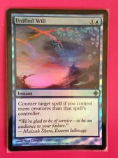 Unified Will Rise of the Eldrazi (Foil)  NM MTG