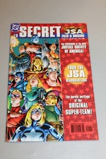JSA Secret Files & Origins 1 DC 1999 NM 1st App Atom Smasher & Hawkgirl RARE HTF