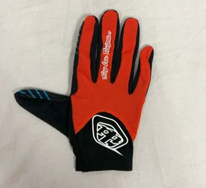 Troy Lee Designs TLD Women's Off-Road BMX Cycling Ace Gloves Red/Black Medium - Picture 1 of 3