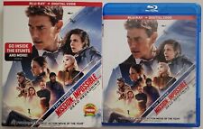 MISSION: IMPOSSIBLE - DEAD RECKONING PART ONE BLU RAY 2 DISCS + SLIPCOVER SLEEVE