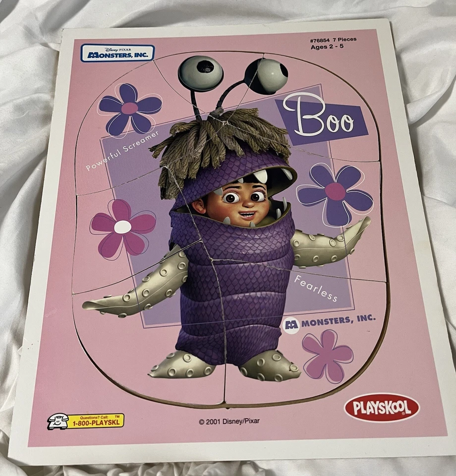 Minters Inc Boo Playskool Wood Tray Puzzle - Image 1 of 1