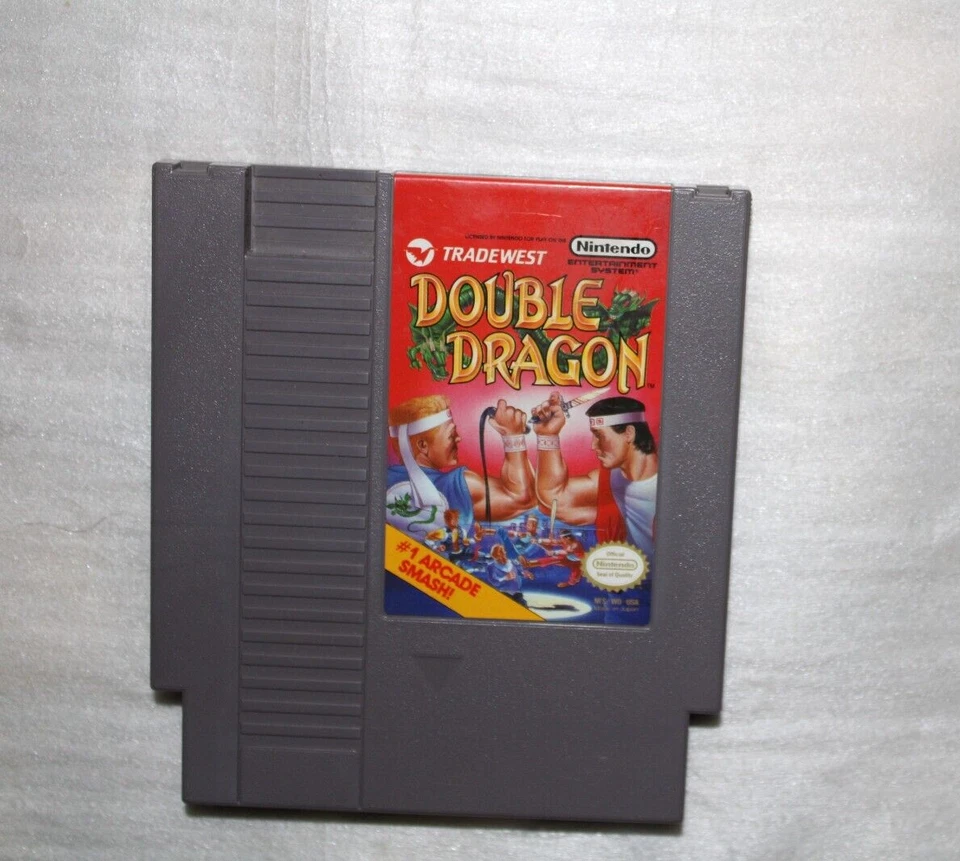 NES GAME DOUBLE DRAGON ( NTSC ) ( OLD ARCADE GAME ) - Image 1 of 1