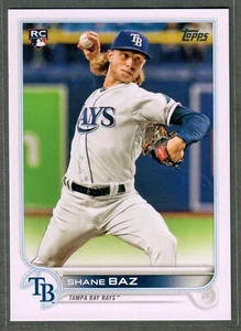2022 Topps Series 2 Shane Baz Rookie Card #421 Rays RC QTY - Picture 1 of 2