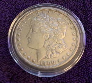 1 dollaro argento Morgan 1900 spedizione gratuita - Foto 1 di 3