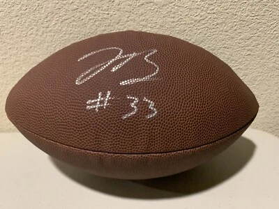 Lynn Bowden Signed Football Beckett - Image 1 of 4