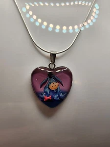 Disney Eeyore Halskette auf Sterlingsilberkette - Bild 1 von 1