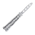 VORNNEX Practice Butterfly knife Trainer with Sure Spring Latch, Full Stainle...