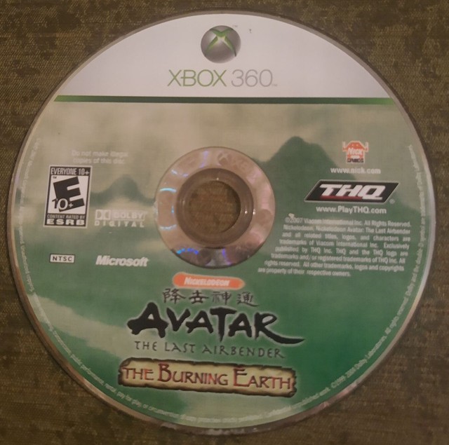 Jogo Avatar A Lenda De Aang Xbox360