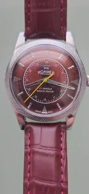 ⚡️罕见全新旧货复古 Roamer FHF ST96 机械男士手表漂亮! — 第 1/4 张图片