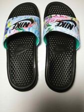 nike floral slides womens