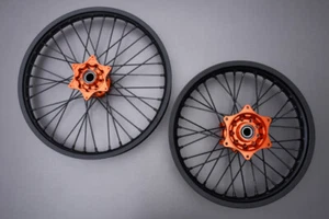 Cerchi Anteriore + Posteriore Completa Enduro KTM SMR 450 2023-2024 21"/18" - Foto 1 di 6