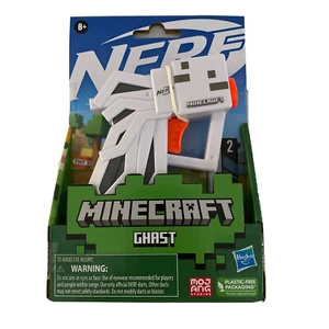 Nerf Toy Gun With 2 Darts Minecraft Ghast Mini Blaster - Picture 1 of 3