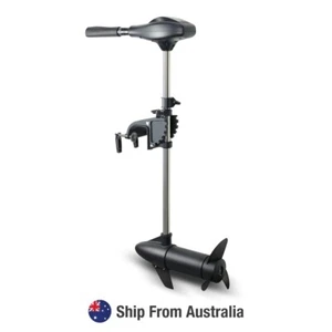 12V 60 LBS Electric Trolling Motor for Inflatable Boats Outboard Engine Handle - Picture 1 of 11
