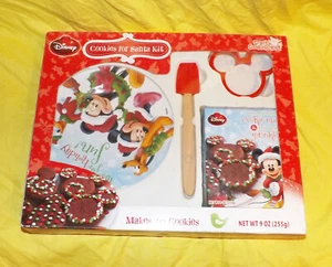 🏰 New Disney Mickey Mouse Cookies For Santa HOLIDAY PLATE Cookie Mix Kit - Picture 1 of 2