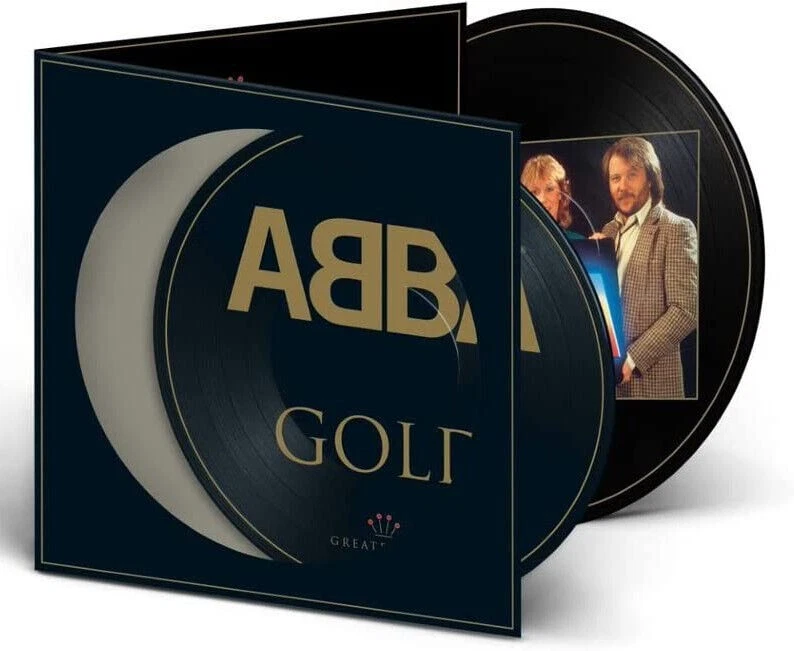 ABBA - Gold - Greatest Hits Vinyl 2LP 2022 Picture Disc Gatefold, 180 Gram, NEW - Image 1 of 3