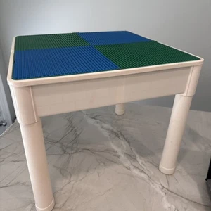 Building Blocks Child Size Play Table With Storage Can be used as Water Table - Picture 1 of 8