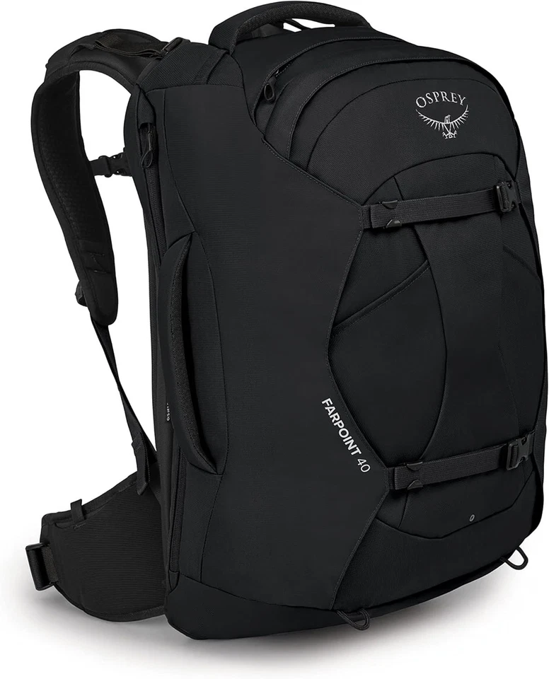 Osprey Farpoint 40L Men's Travel Backpack, Black OSP-10003320 - Image 1 of 1