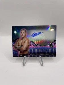2024 Topps Midnight UFC Horizon Signatures Brunno Ferreira Rookie Auto RC - Picture 1 of 2