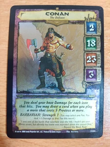 Conan the Defiant FOIL Conan CCG Fixed OOP Core Edition 2006 - Picture 1 of 1