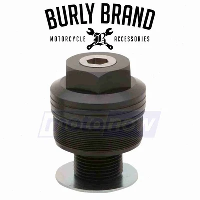 Burly Brand Fork Preload Adjuster for 2001-2003 Harley Davidson FXDXT Dyna dx Foto 1 de 4