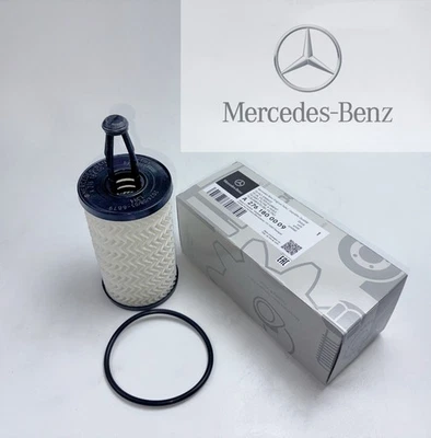 Mercedes Benz Genuine C CL CLS E GL GLC GLE GLK GLS ML R S Engine Oil Filter Kit - Image 1 of 4