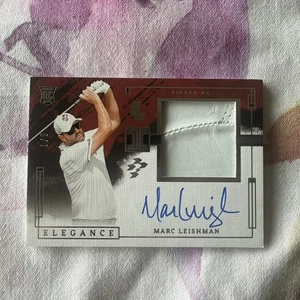 2024-25 Panini Impeccable LIV MARC LEISHMAN Relic On Card Auto - Picture 1 of 2