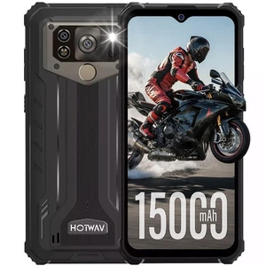 HOTWAV W10 Outdoor Smartphone 15000mAh wasserdichtDual SIM 4G Handy ohne Vertrag - Bild 1 von 12
