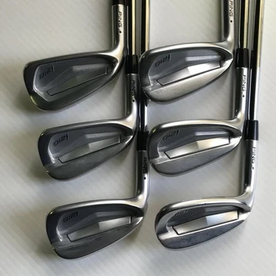 PING LH Iron Set i210 6-9,W,U NS Pro MODUS 3 TOUR 105 Flex S Left Handed STORE - Image 1 of 4