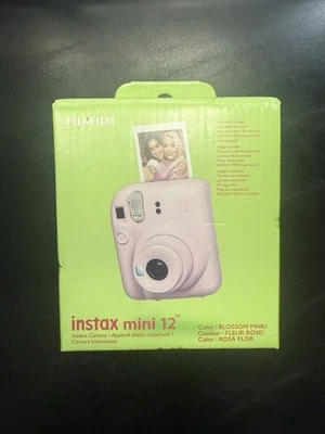 Cámara instantánea Fujifilm instax mini 12 - rosa flor TOTALMENTE NUEVA Foto 1 de 2