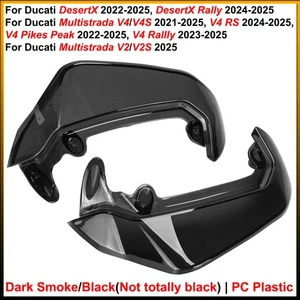 Handguard Extensions For Ducati Multistrada V4 Rally 23-25, DesertX Rally 24-25 - Picture 1 of 12