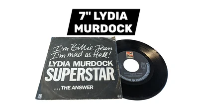 Disque 45 Tours Vinyle 7" Lydia Murdock Superstar 1983 FR Disco Funk - Photo 1/3