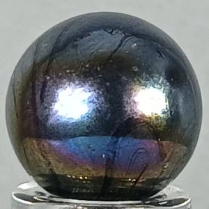 Mármol Iridiscente Vintage 0,54 Pulgadas Casi Como Nuevo Envío Combinado - Imagen 1 de 15