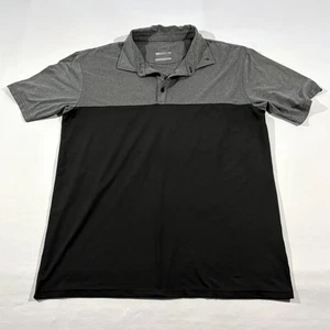 Swannies Kurzarm Herren Polo Golf Shirt Stretch grau schwarz weiches Logo Gr. L - Bild 1 von 11