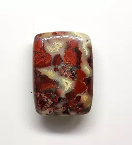 Natural Rainbow Jasper Cabochon 33X24 MM Gemstone For Jewelry Making 57.50 Cts - Picture 1 of 4