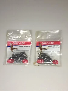 Lazer Ready Egg Sinker 10 Pack 3/16 Oz And 13 Pack 1/8 Oz - Picture 1 of 1