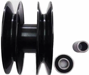 Mower Double Drive Pulley for 42"46" MTD Yard Machines Cub Cadet LT1018 756-1202 - Picture 1 of 3