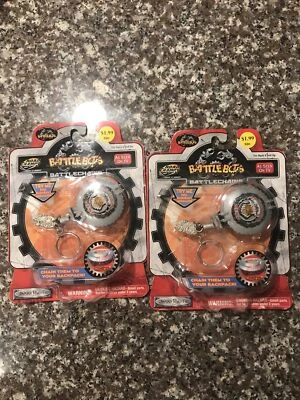 Battlebots Road Champs Battlechains Keychain Biohazard 2001 NIB New lot of 2 - Image 1 of 2