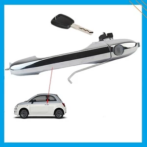 Maniglia Esterna Porta Anteriore Sinistra per FIAT 500 da 2007 con Chiave Cromat - Imagen 1 de 1