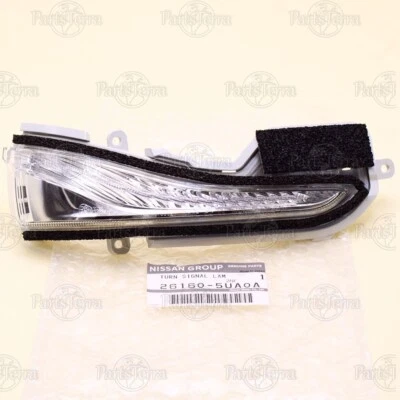 26160-5UA0A Genuine INFINITI Nissan Right Passenger Side Turn Signal Lamp Assy Foto 1 de 4